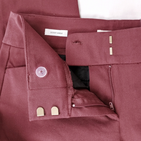 Loft▪️Skinny Ankle Mid Rise Dress Pant - Picture 3 of 5